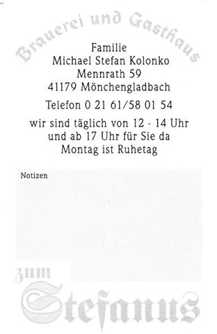 mnchengladbach mg-nw zum stefanus recht 1b (230-familie) 
